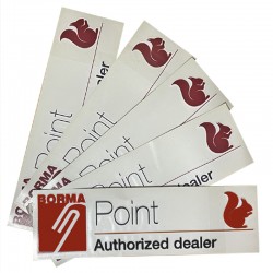BORMA POINT STICKER